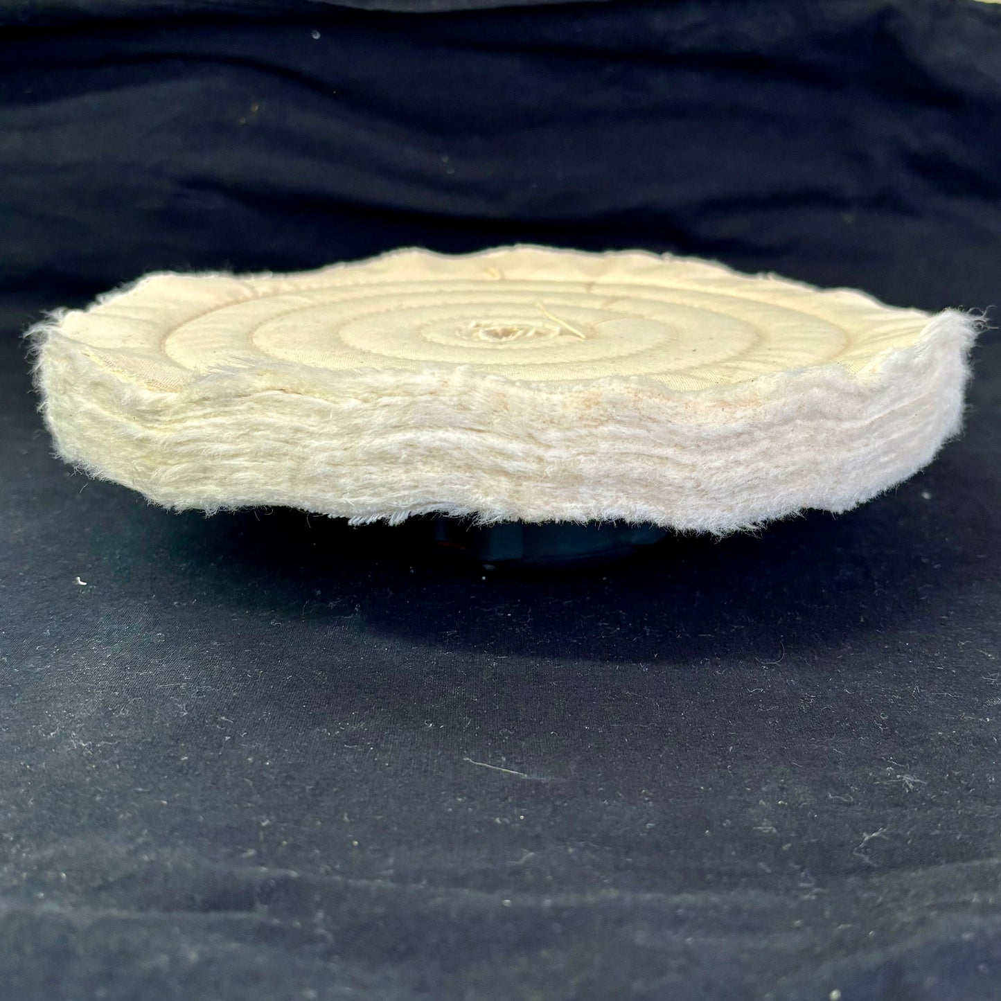 10 Inch Stitched Buff "5 Row Sewn"