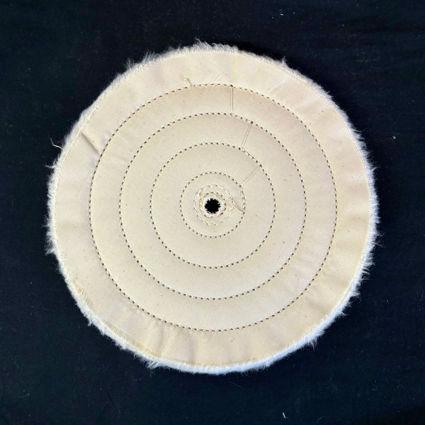 10 Inch Stitched Buff "5 Row Sewn"